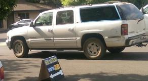 After a completed emergency auto glass replacement project in the area